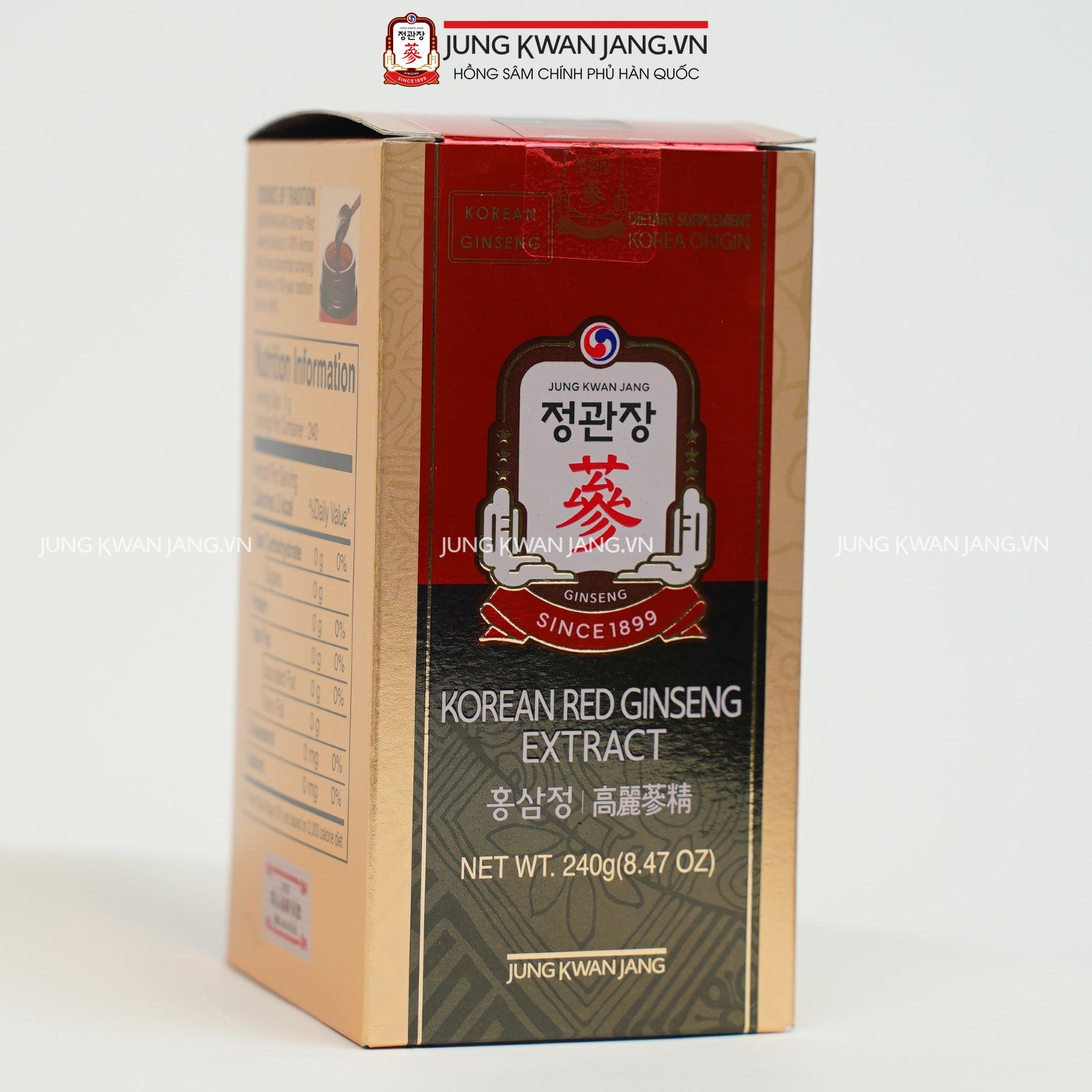 Hình ảnh Cao Hồng Sâm Jung Kwan Jang 240g nguyên chất Hàn Quốc