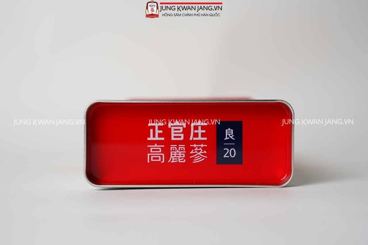 Sản phẩm Hồng Sâm Củ Khô Jung Kwan Jang 150g Số 20 Hàn Quốc – Chính hãng KGC
