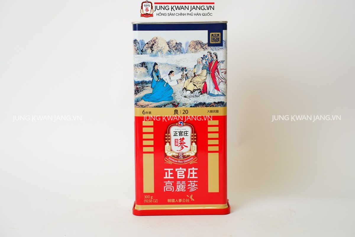 Hộp Hồng Sâm Lương Sâm Jung Kwan Jang 300g Số 20 – Hồng sâm 6 năm tuổi Hàn Quốc cao cấp