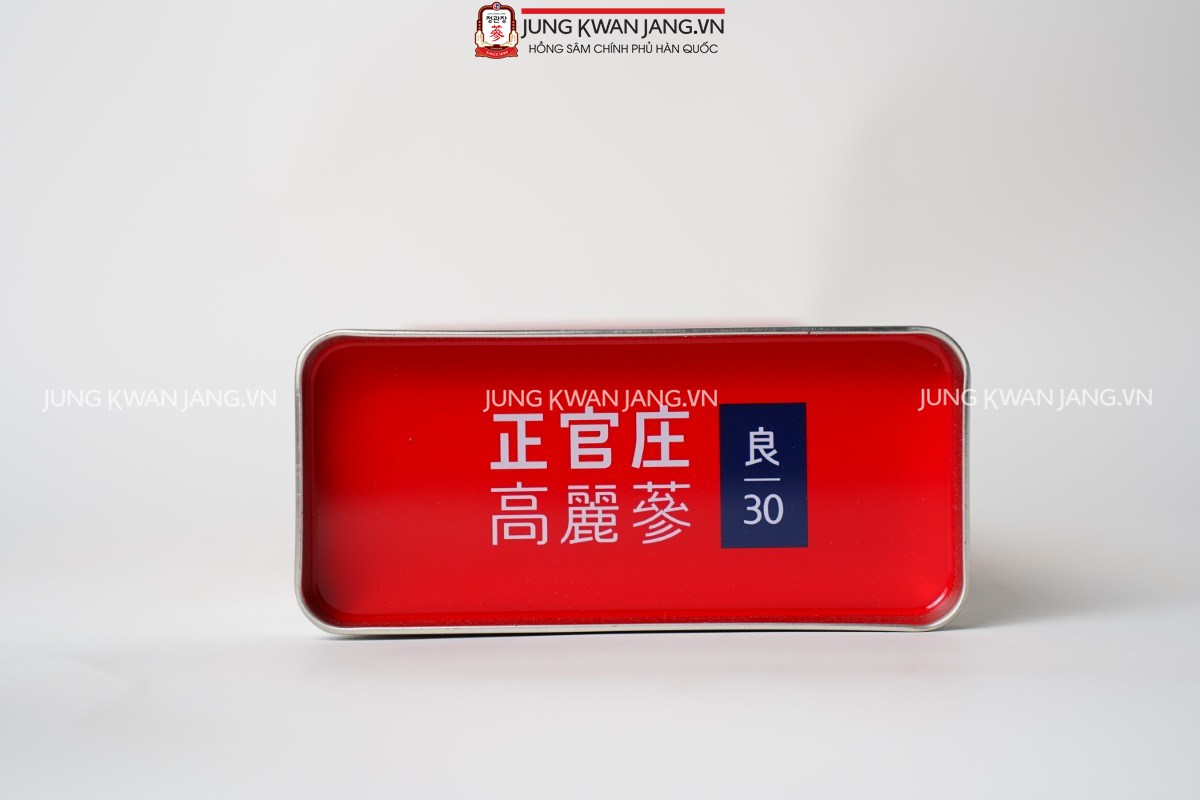 Sản phẩm Hồng Sâm (Lương Sâm) Củ Khô Jung Kwan Jang 300g Số 30 – Chính hãng tại jungkwanjang.vn