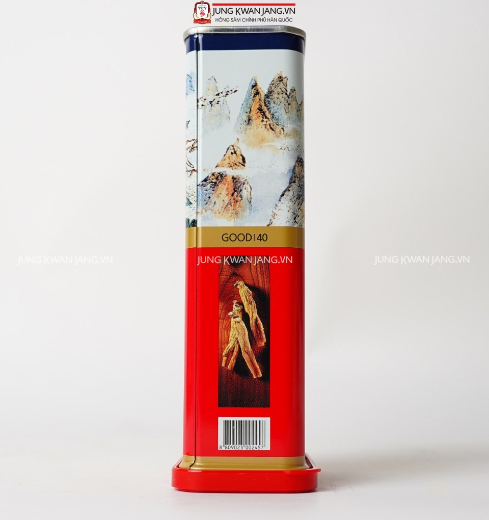 Hộp Hồng Sâm Lương Sâm 37.5g Jung Kwan Jang số 40, quà tặng sang trọng, cao cấp