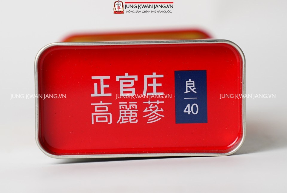 Hồng Sâm 6 năm tuổi Jung Kwan Jang 37.5g Số 40, bồi bổ sức khỏe và tăng sức đề kháng