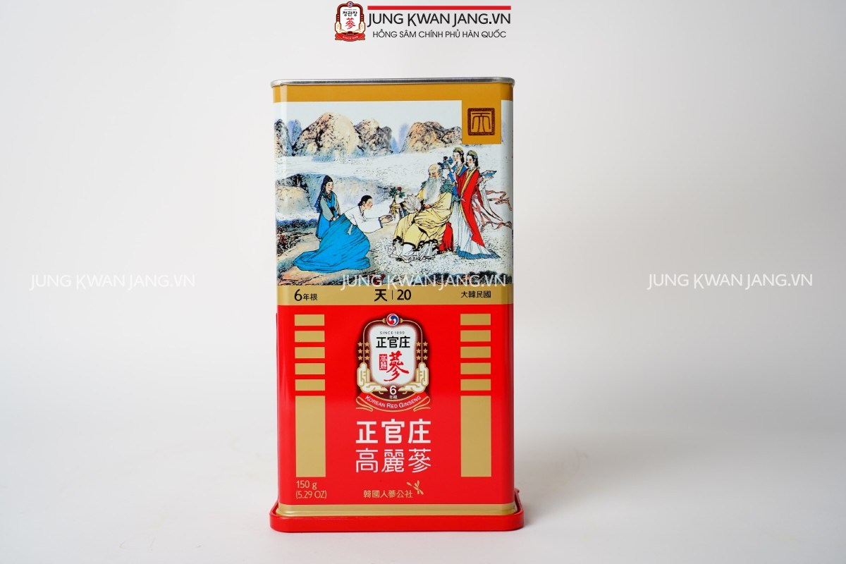 Thiên Sâm Củ Khô Jung Kwan Jang 150g Số 20 chính hãng Hàn Quốc tại jungkwanjang.vn