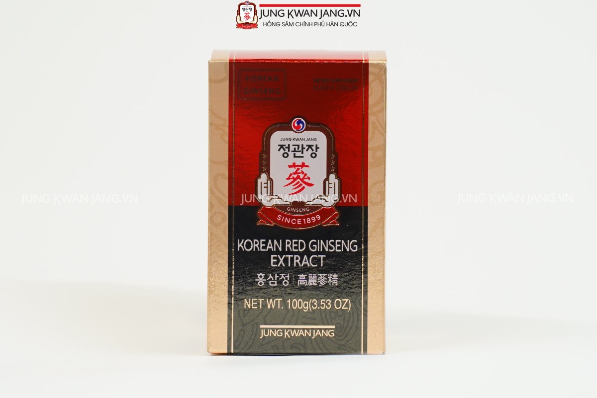 Hộp Tinh Chất Cao Hồng Sâm Jung Kwan Jang 100g – Bồi bổ sức khỏe, tăng cường đề kháng