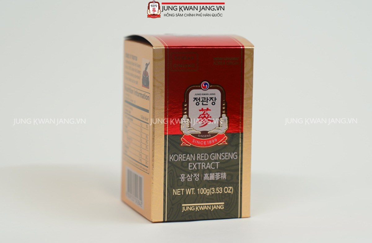 Sản phẩm Tinh Chất Cao Hồng Sâm Jung Kwan Jang 100g – Quà tặng sức khỏe cao cấp