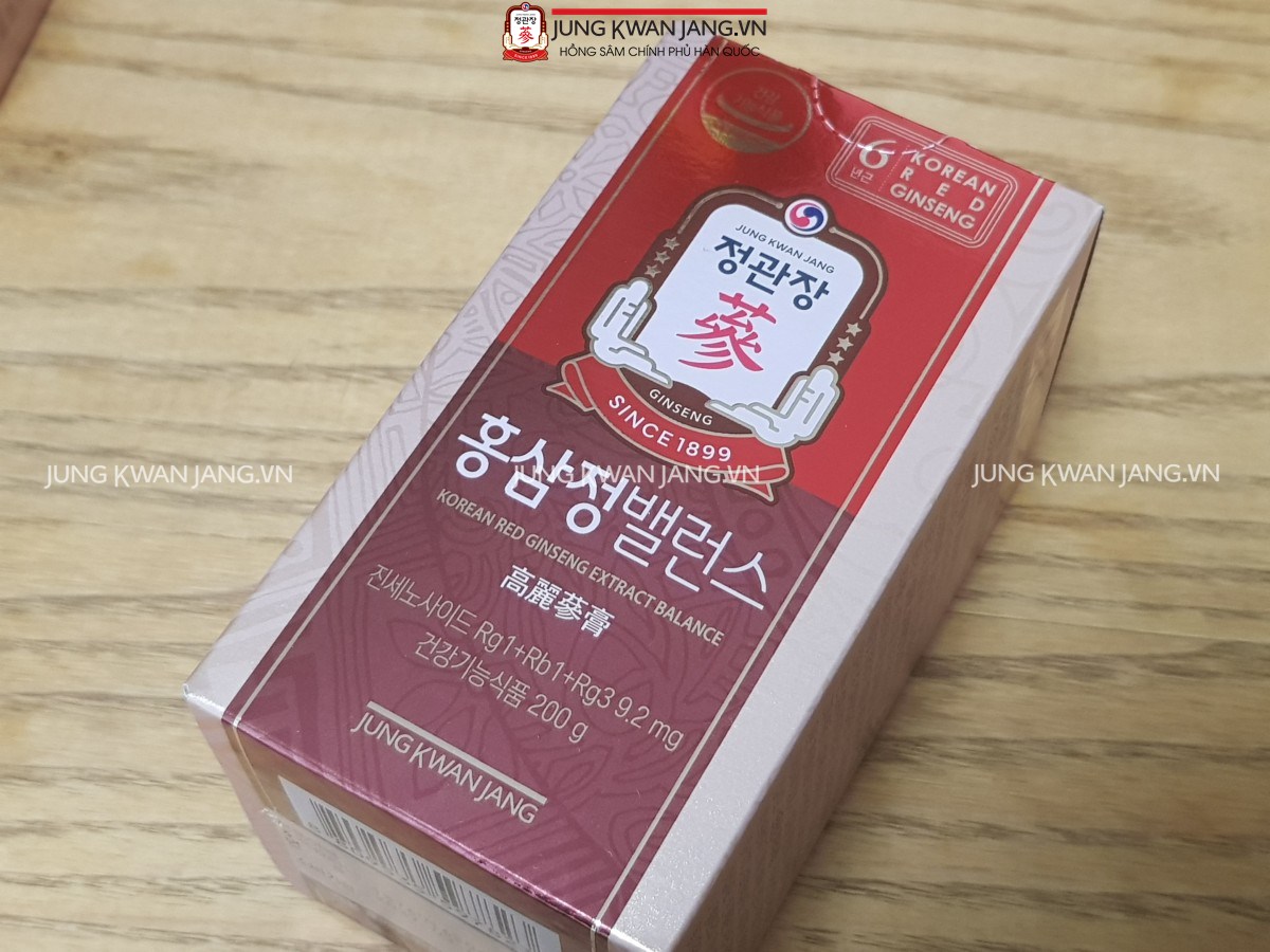 Cao Hồng Sâm Jung Kwan Jang Extract Balance 200g chính hãng Hàn Quốc tại jungkwanjang.vn