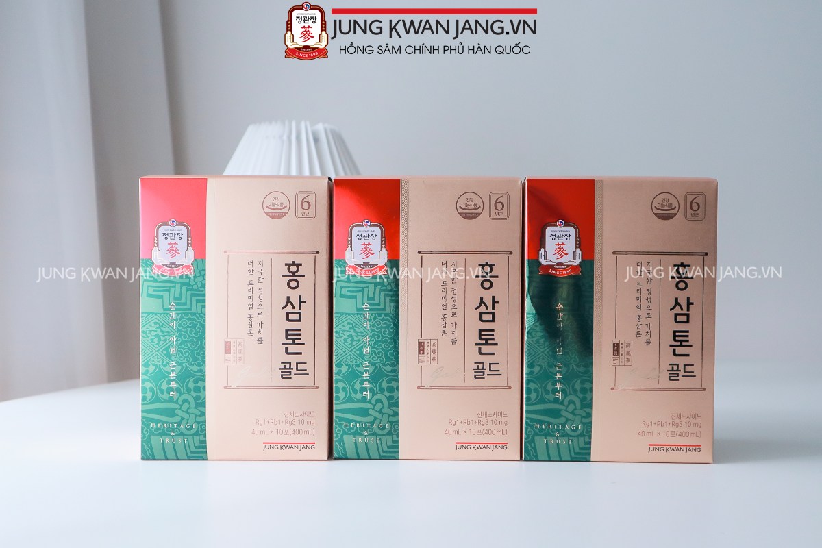Nước Hồng Sâm Jung Kwan Jang Tonic Gold bồi bổ sức khỏe