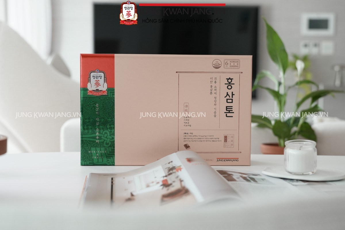 Nước Hồng Sâm Jung Kwan Jang Tonic Mild 50ml x 30 Gói chính hãng