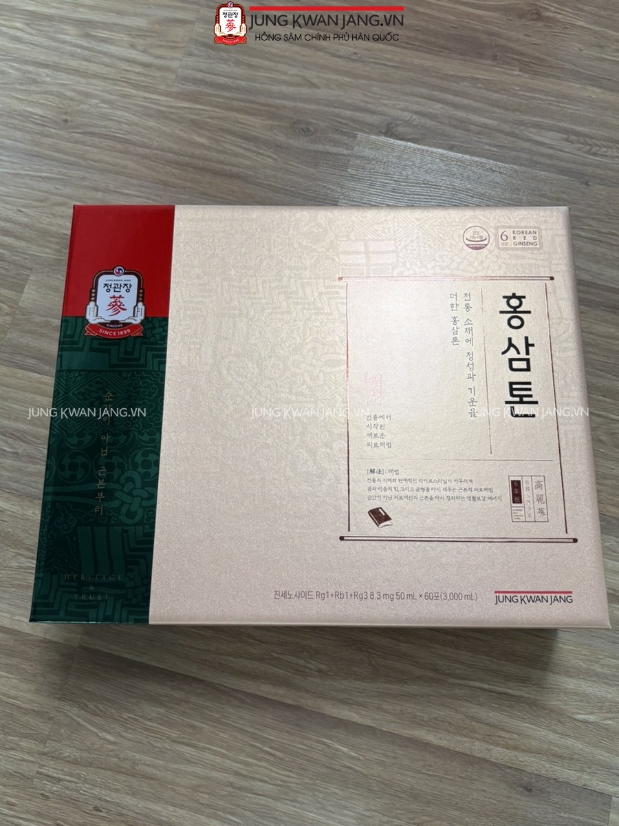 Nước Hồng Sâm Jung Kwan Jang Tonic Mild 50ml x 60 Gói chính hãng