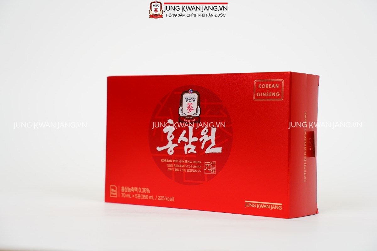 Mua Nước Hồng Sâm Won Jung Kwan Jang Hàn Quốc 70ml x 15 gói chính hãng KGC tại jungkwanjang.vn
