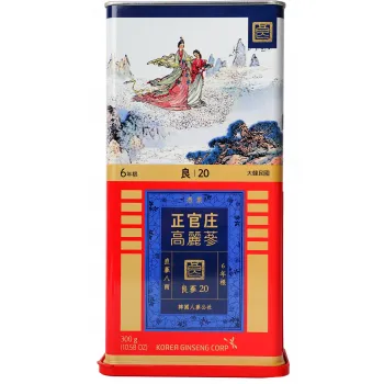 Hồng Sâm (Lương Sâm) Củ Khô Jung Kwan Jang 300g Số 20 | Jungkwanjang.vn