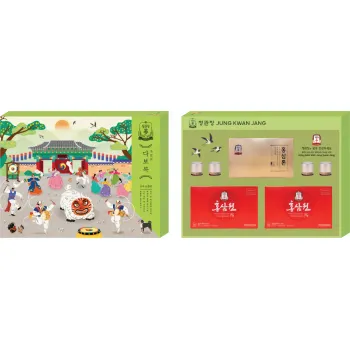 Hộp Quà Tết Hồng Sâm Chính Phủ Jung Kwan Jang (정관장) SỞ NGUYỆN THÀNH TỰU | Jungkwanjang.vn