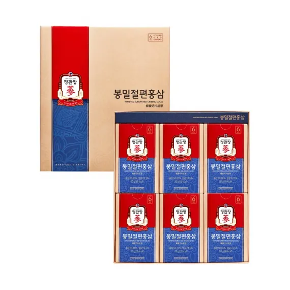 Hồng sâm lát tẩm mật ong Jung Kwan Jang 20g x 12 gói | Jung Kwan Jang | Jungkwanjang.vn