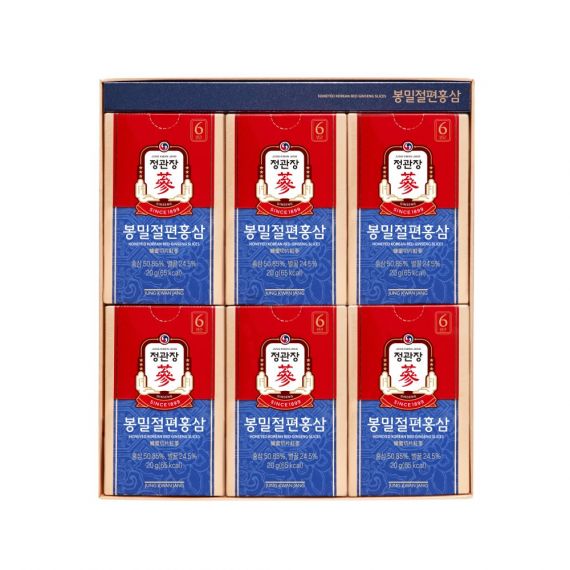 Hồng sâm lát tẩm mật ong Jung Kwan Jang 20g x 12 gói | Jung Kwan Jang | Jungkwanjang.vn Hồng sâm lát tẩm mật ong Jung Kwan Jang 20g x 12 gói | Jung Kwan Jang | Jungkwanjang.vn