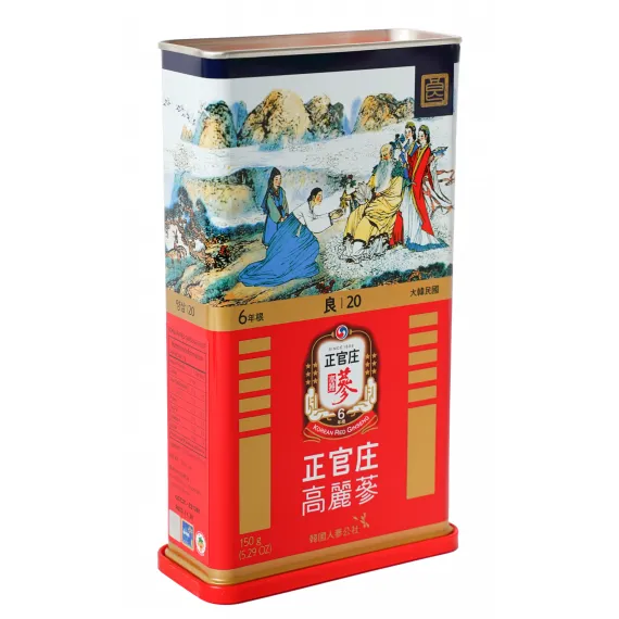 Hồng Sâm (Lương Sâm) Củ Khô Jung Kwan Jang 150g Số 20 | Jungkwanjang.vn