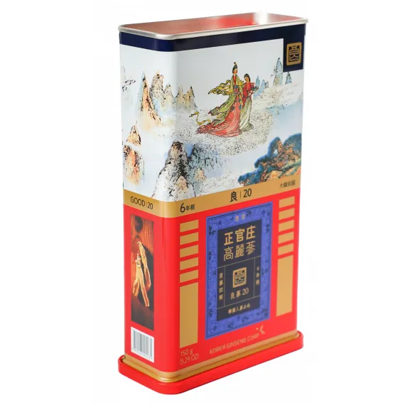 Hồng Sâm (Lương Sâm) Củ Khô Jung Kwan Jang 150g Số 20 | Jungkwanjang.vn