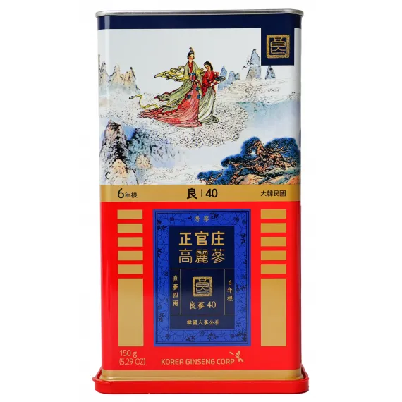 Hồng Sâm (Lương Sâm) Củ Khô Jung Kwan Jang 150g Số 40 | Jungkwanjang.vn