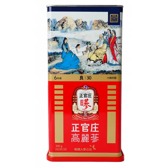 Hồng Sâm (Lương Sâm) Củ Khô Jung Kwan Jang 300g Số 30 | jungkwanjang.vn
