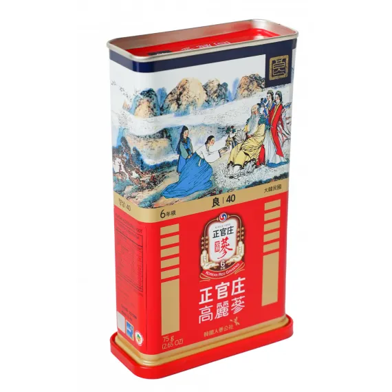 Hồng Sâm (Lương Sâm) Củ Khô Jung Kwan Jang 75g Số 40 | Jungkwanjang.vn