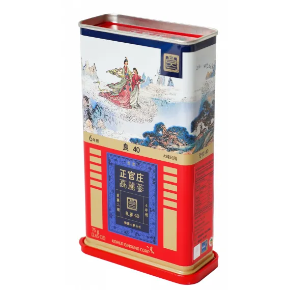 Hồng Sâm (Lương Sâm) Củ Khô Jung Kwan Jang 75g Số 40 | Jungkwanjang.vn