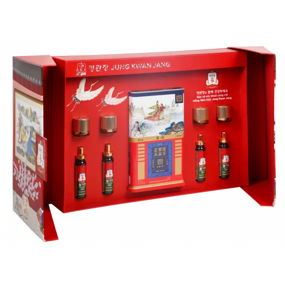 Hộp Quà Tết Hồng Sâm Chính Phủ Jung Kwan Jang (정관장) An Khang Vạn Thọ | Jungkwanjang.vn