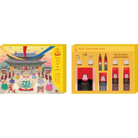 Hộp Quà Tết Hồng Sâm Chính Phủ Jung Kwan Jang (정관장) PHÚC LỘC TRƯỜNG XUÂN | Jungkwanjang.vn