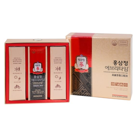 Tinh Chất Nước Hồng Sâm Jung Kwan Jang Everytime 10ml x 30 Gói | Jung Kwan Jang | Jungkwanjang.vn Tinh Chất Nước Hồng Sâm Jung Kwan Jang Everytime 10ml x 30 Gói | Jung Kwan Jang | Jungkwanjang.vn