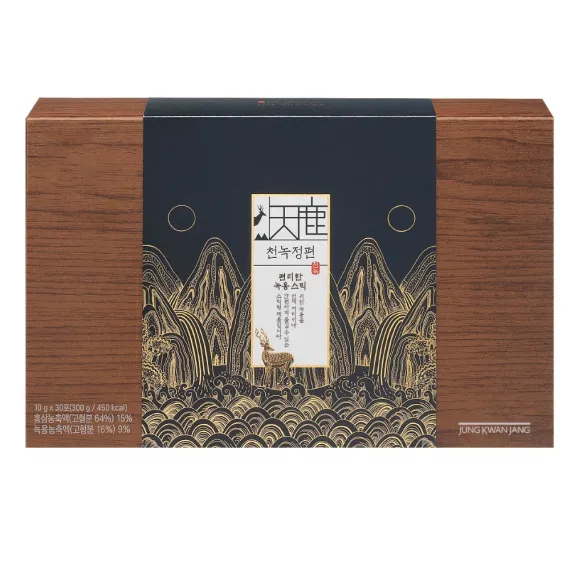 Nước Hồng Sâm Nhung Hươu Jung Kwan Jang Cheon Nok Sam 10g x 30 gói