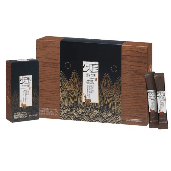 Nước Hồng Sâm Nhung Hươu Jung Kwan Jang Cheon Nok Sam 10g x 30 gói