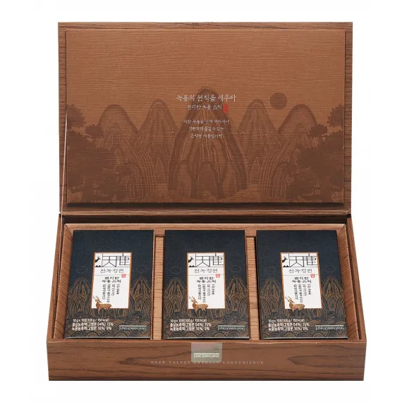 Nước Hồng Sâm Nhung Hươu Jung Kwan Jang Cheon Nok Sam 10g x 30 gói