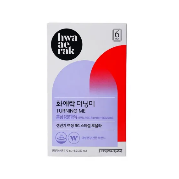 Nước Hồng Sâm Phụ Nữ Jung Kwan Jang (홍삼정) Hwa Ae Rak 70ml x 30 gói | Jungkwanjang.vn