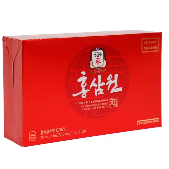 Nước Hồng Sâm Won Jung Kwan Jang Hàn Quốc 70ml x 15 gói | Jung Kwan Jang | Jungkwanjang.vn