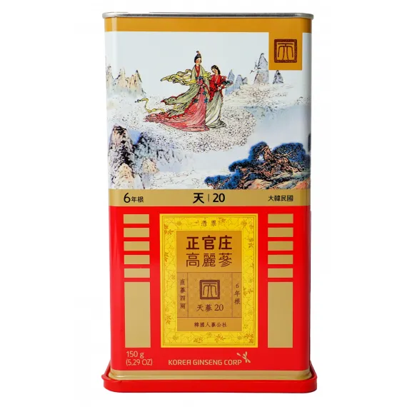 Thiên Sâm Củ Khô Jung Kwan Jang (홍삼정) 150g Số 20 | Jungkwanjang.vn
