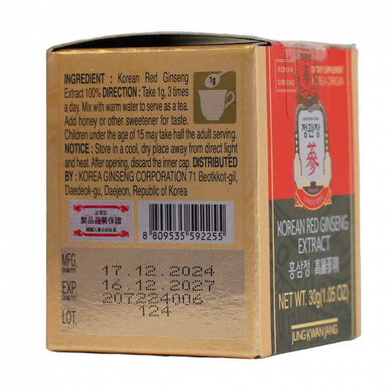 Tinh Chất Cao Hồng Sâm Jung Kwan Jang 30g | Jung Kwan Jang | jungkwanjang.vn Tinh Chất Cao Hồng Sâm Jung Kwan Jang 30g | Jung Kwan Jang | jungkwanjang.vn